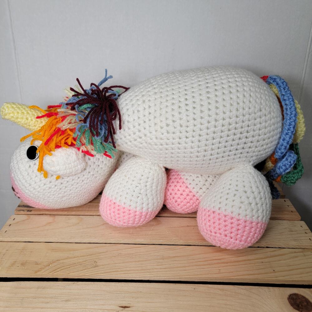 Handmade Crochet "Fluffy Unicorn" from the Movie Despicable Me